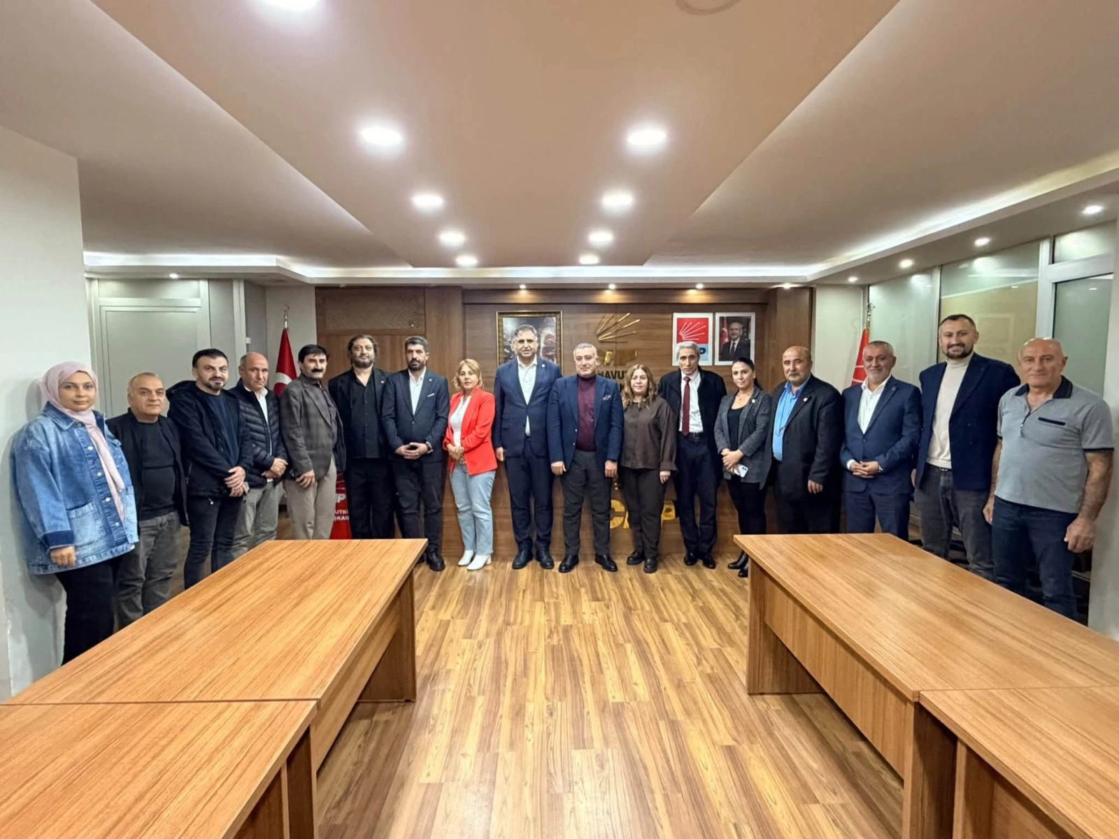 CHP Sultangazi’den Arnavutköy İlçe Örgütüne Dayanışma Ziyareti