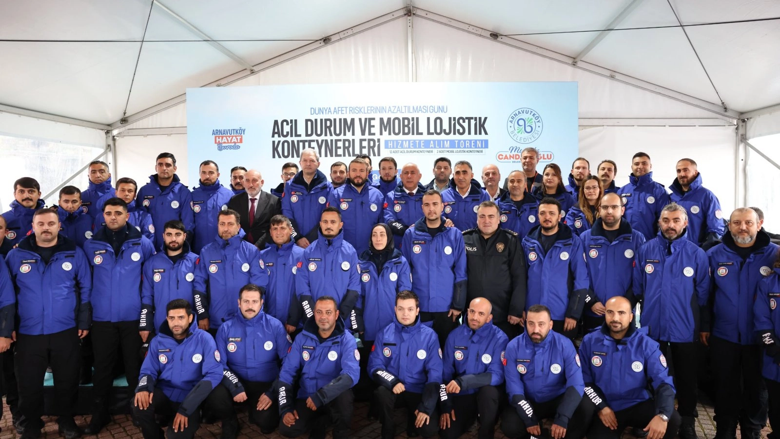 Arnavutköy’de Afetlere Karşı 14 Acil Durum Konteyneri Hizmete Alındı