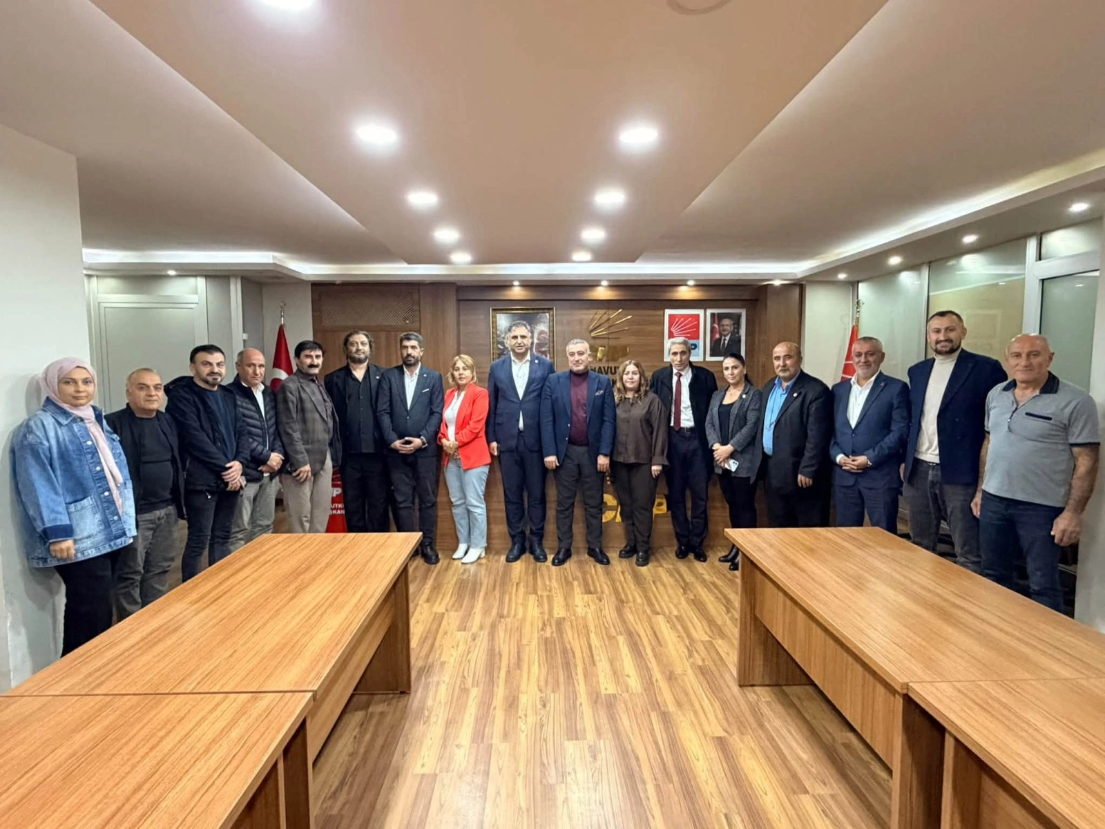 CHP Sultangazi’den Arnavutköy İlçe Örgütüne Dayanışma Ziyareti