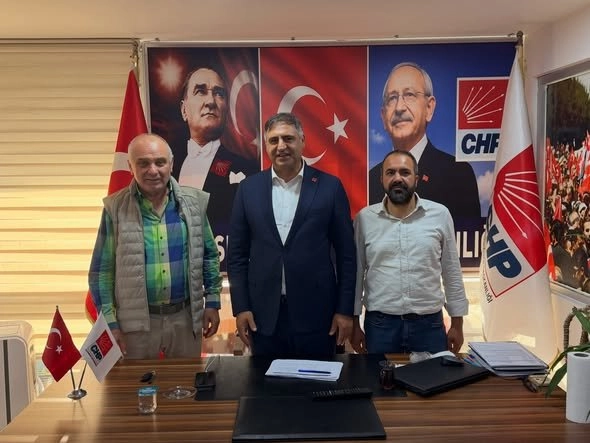 CHP Sultangazi İlçe Başkanı Ali Acar, Sivas Örencik Köyü Dernek Başkanı Cemal Özbakır’ı Ağırladı