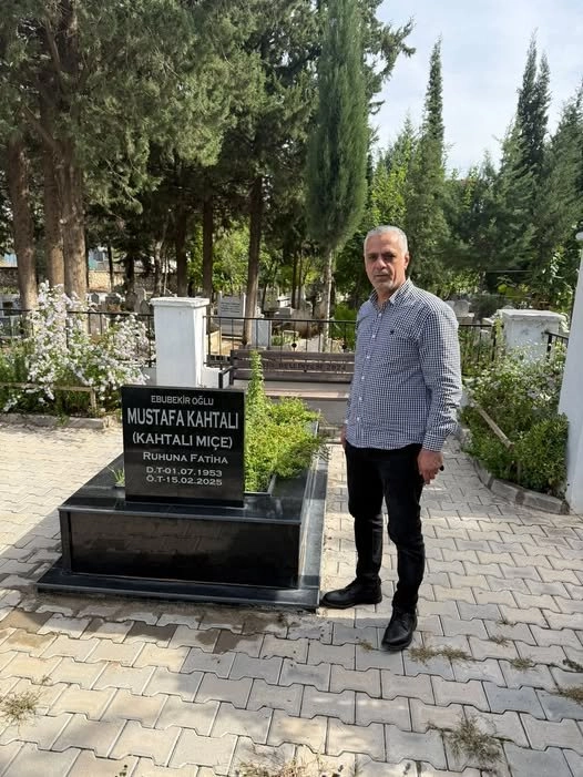 Cumali Çakır’dan Kahtalı Mıçı’nın Kabrine Vefa Ziyareti