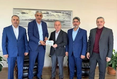 Nurettin Narin’den Sultangazi Kaymakamı Mahmut Kaşıkçı’ya Erzurum Yöresel Günleri Daveti