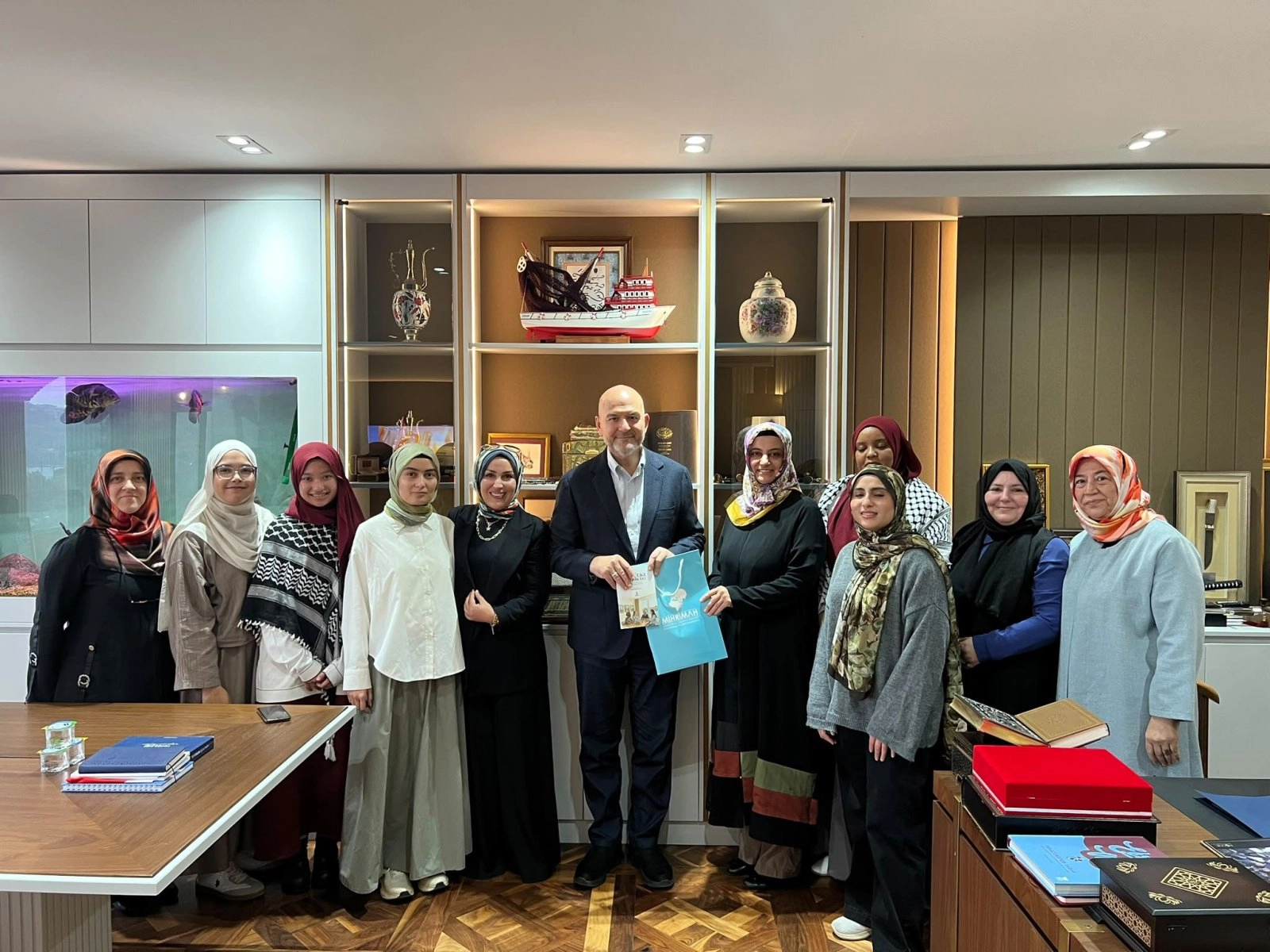 Süleyman Soylu’nun Uluslararası Öğrenciler ve Muhammet Sait Gürsoy ile Buluşma