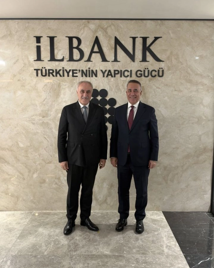 Sultangazi Belediye Başkanı Abdurrahman Dursun’dan İLBANK Genel Müdürü Eyyüp Karahan’a Ziyaret