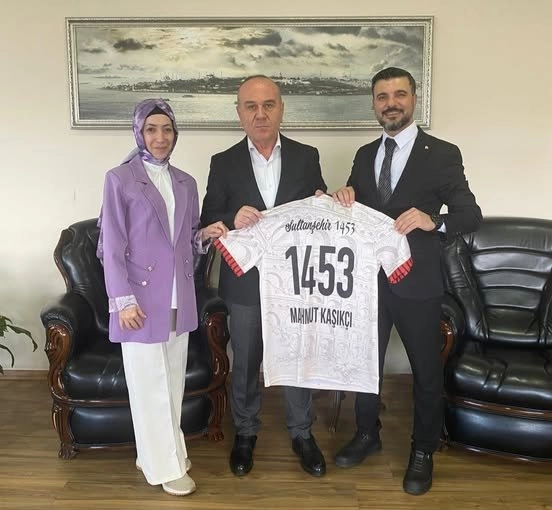 Sultanşehir 1453 FK’dan Kaymakam Mahmut Kaşıkçı’ya Yeni Sezon Ziyareti