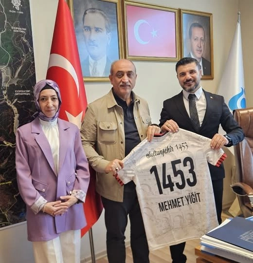 Sultanşehir 1453 FK’dan Mehmet Yiğit’e Anlamlı Ziyaret
