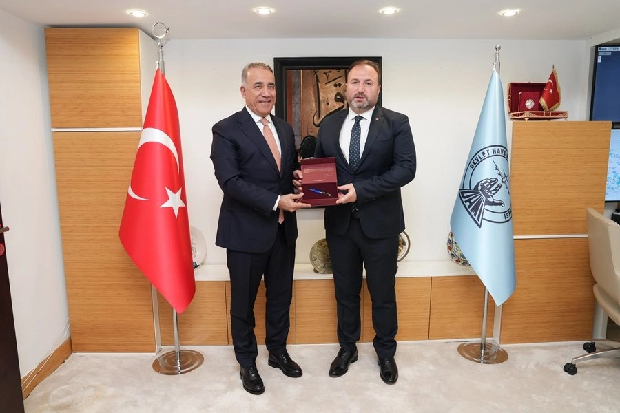 Sultangazi Belediye Başkanı Abdurrahman Dursun’dan DHMİ Genel Müdürü Fatih Çakmak’a Ziyaret