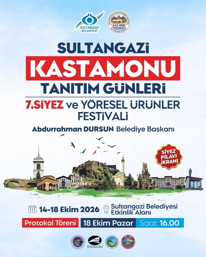 Sultangazi Kastamonu Tanıtım Günleri 14-18 Ekim’de Başlıyor