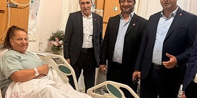 Ali Acar’dan Melek Şahin’e Geçmiş Olsun Ziyareti