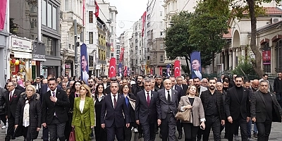 CHP İstanbul İl Başkanı Mehmet Ali Yüksel’den Taksim Meydanı’na Cumhuriyet Yürüyüşü