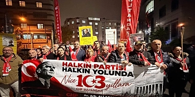 CHP Sultangazi’den 29 Ekim Cumhuriyet Yürüyüşü! Ali Acar’dan Anlamlı Mesaj