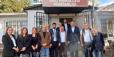 CHP Sultangazi’den Gazi Mahallesi’nde Muhtar Ziyareti: “Toplumsal Fayda İçin Birlikte Çalışacağız”