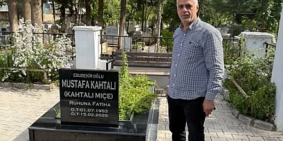Cumali Çakır’dan Kahtalı Mıçı’nın Kabrine Vefa Ziyareti