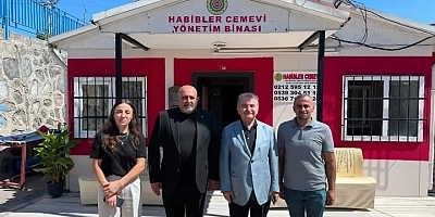 Eski Kültür Bakanı Namık Kemal Zeybek’ten Habibler Cemevi’ne Anlamlı Ziyaret