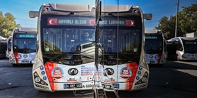İSTANBUL’UN YENİ METROBÜSLERİ HİZMETE BAŞLADI 