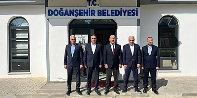 MADEF Başkanı Yılmaz Durmuş’tan Doğanşehir Belediye Başkanı Mehmet Bayram’a Ziyaret
