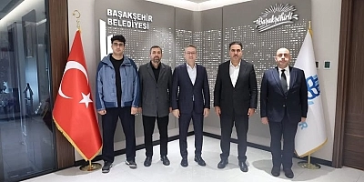 MADEF Genel Başkanı Yılmaz Durmuş’tan Başakşehir Belediye Başkanı Yasin Kartoğlu’na Ziyaret