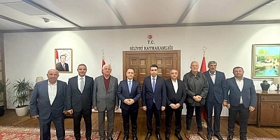 Melih Yıldız’dan Kaymakam Murat Eren’e Hayırlı Olsun Ziyareti