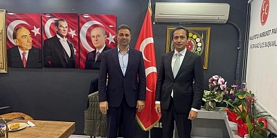 MHP Sultangazi İlçe Başkanı Yakup Bildik’e İlçe Emniyet Müdürü Arınç Çevik’ten Ziyaret