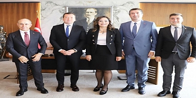 Silivri Belediye Başkanı Bora Balcıoğlu'ndan Tekirdağ Büyükşehir Belediye Başkanına Ziyaret