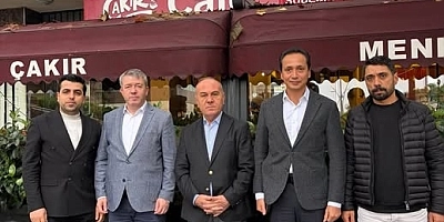 SULTANGAZİ’DE PROTOKOL BULUŞMASI: ÇAKIR MENEMEN KAHVALTI SALONU’NDA ÖNEMLİ KONUKLAR AĞIRLANDI