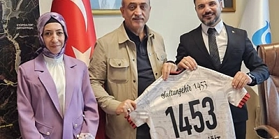 Sultanşehir 1453 FK’dan Mehmet Yiğit’e Anlamlı Ziyaret