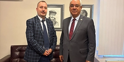 Tayfun Güler’den DSP Genel Başkanı Önder Aksakal’a Makam Ziyareti