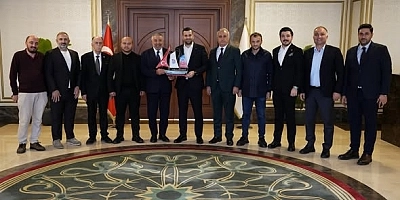 Trabzon Dernekleri Federasyonu’ndan Serdar Orhan’a Hayırlı Olsun Ziyareti